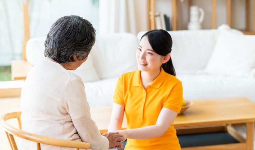 帝商産業の福祉サービスの様子